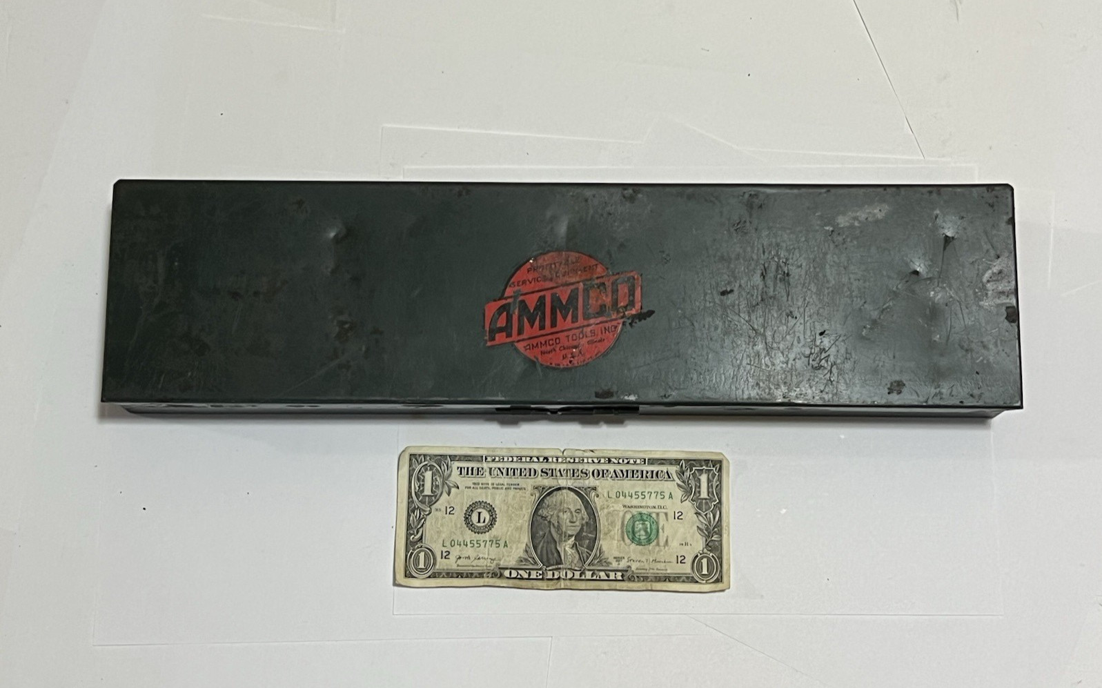 AMMCO Model 100 Vintage Small Bore Cylinder Hone Set in Box 47/64″ – 1-5/16″ USA