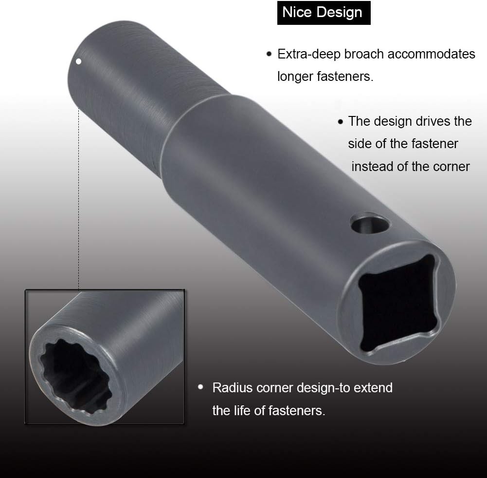 12MM Rocker Arm Shaft Socket J-44706 J-36003-A Fit For Detroit 60 Series Engine