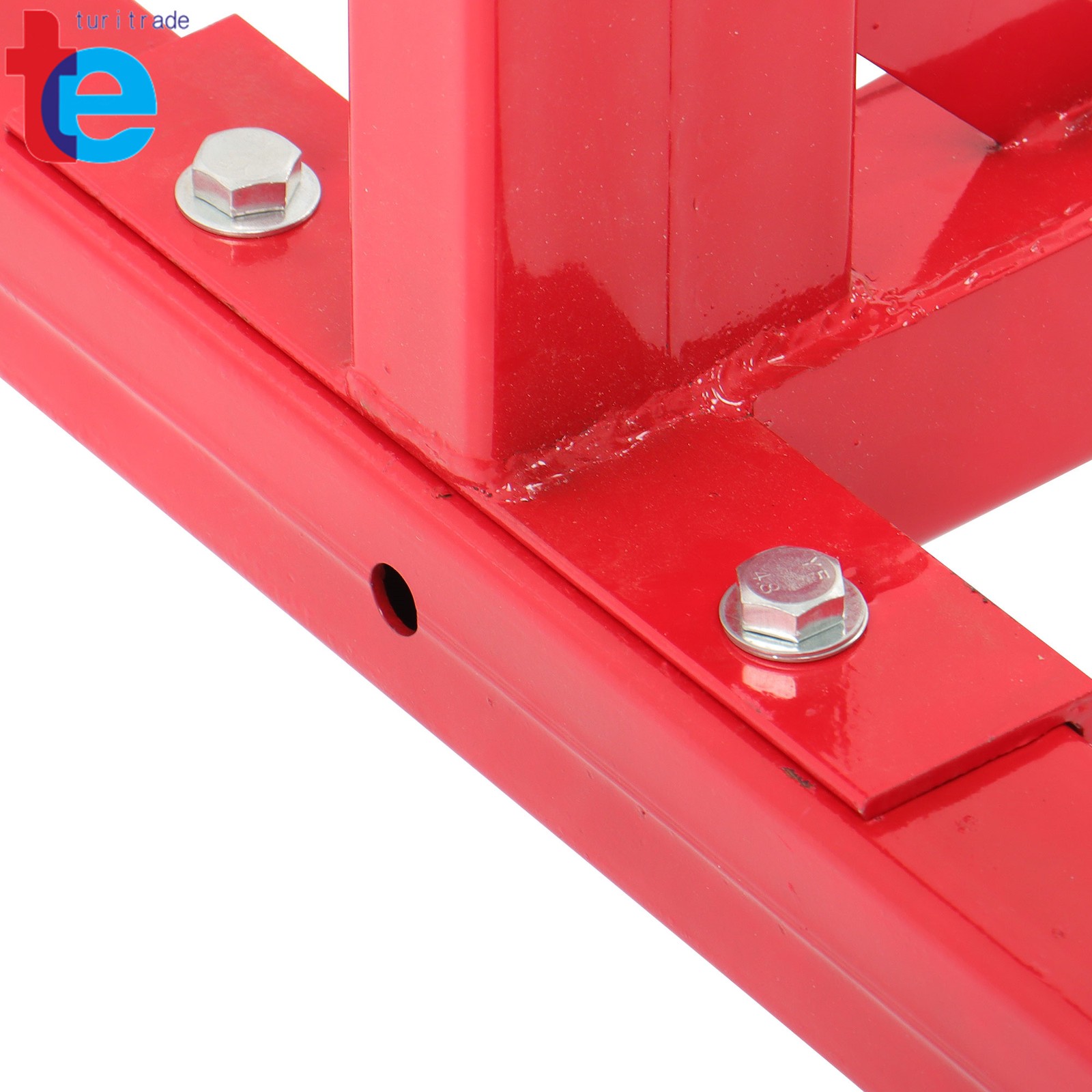 Rotating Engine Stand 1500lbs Folding Motor Hoist Dolly w/ 360° Adjustable Head