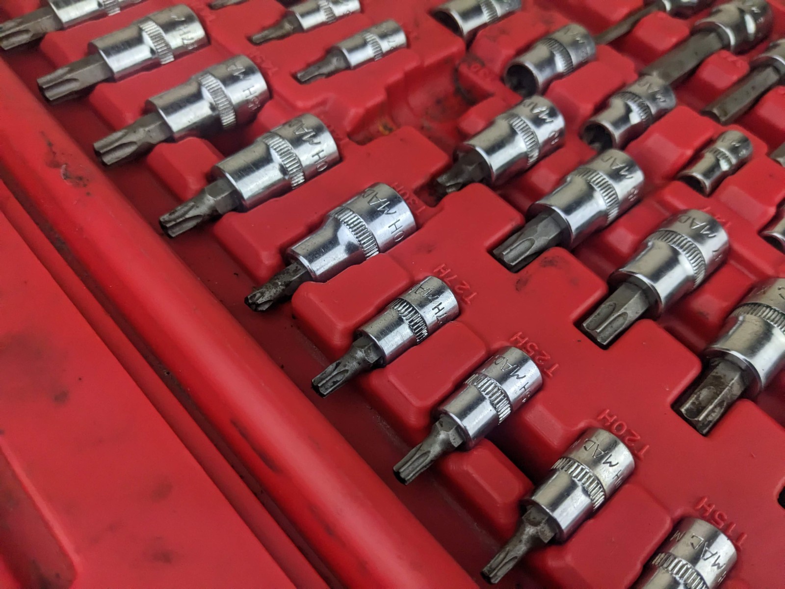 #bj900 MAC Tools SMXVHT50B Master Hex & Star Bit Driver Set