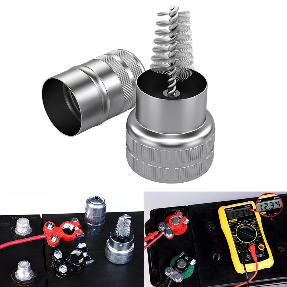 8.2 Cm Accessories Brush CAR Cable Cleaner Terminal Post Brand New High Quality