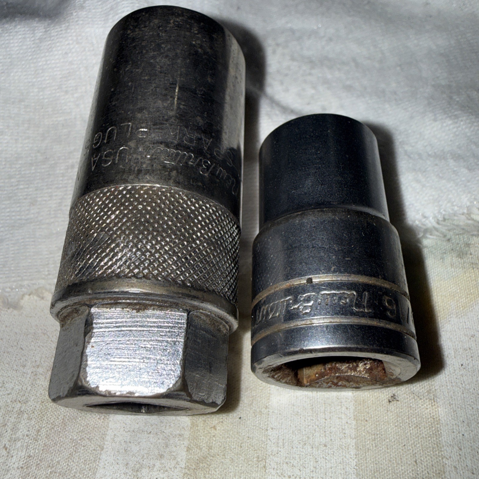 New Britain 3/8” Drive, Spark, Plug Socket, And A 9/16” STD Socket 1/2” Dr.