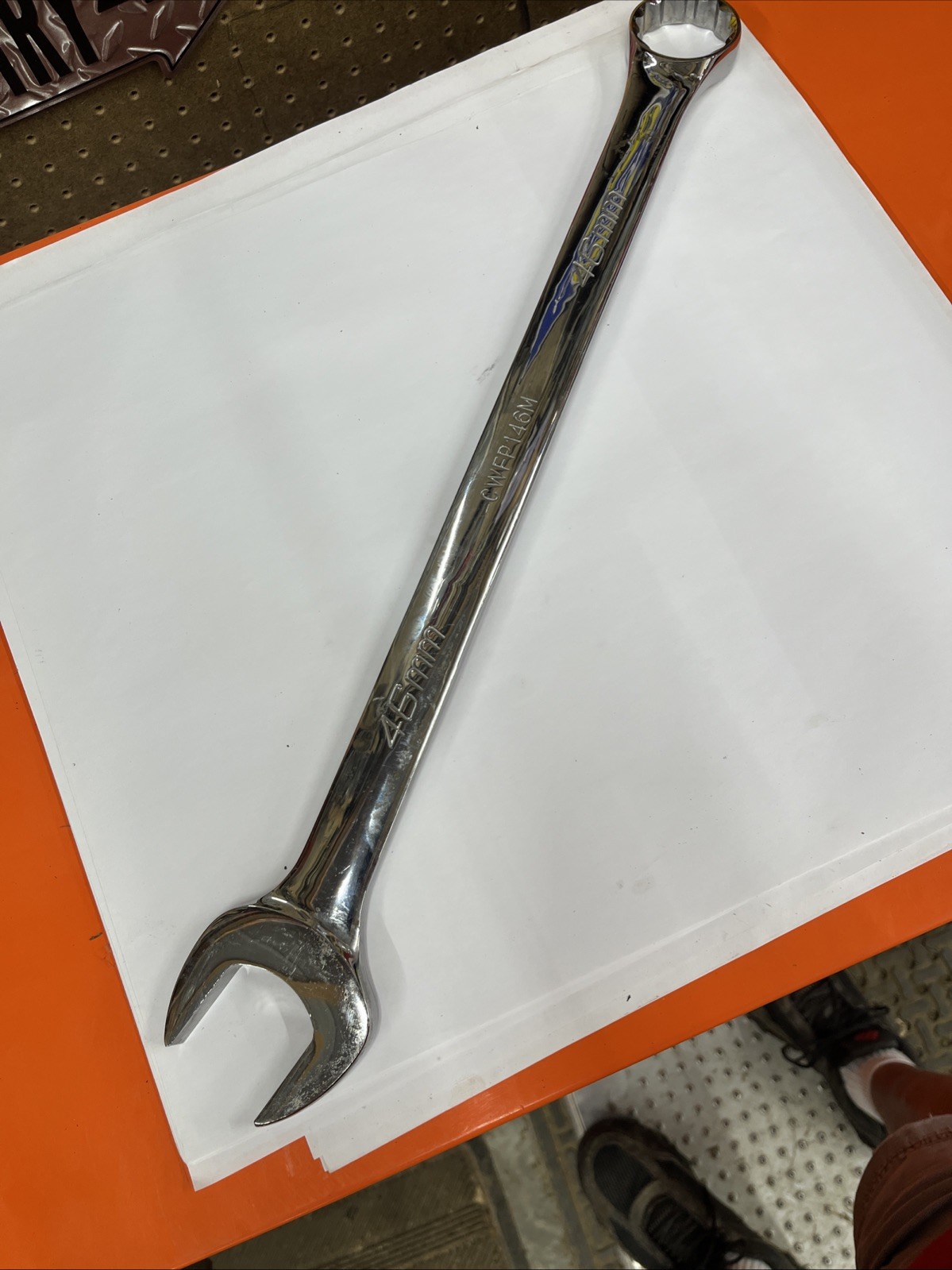 CARLYLE / NAPA 46 mm 12-Point Metric Combination Wrench CWFP146M BIN OBO