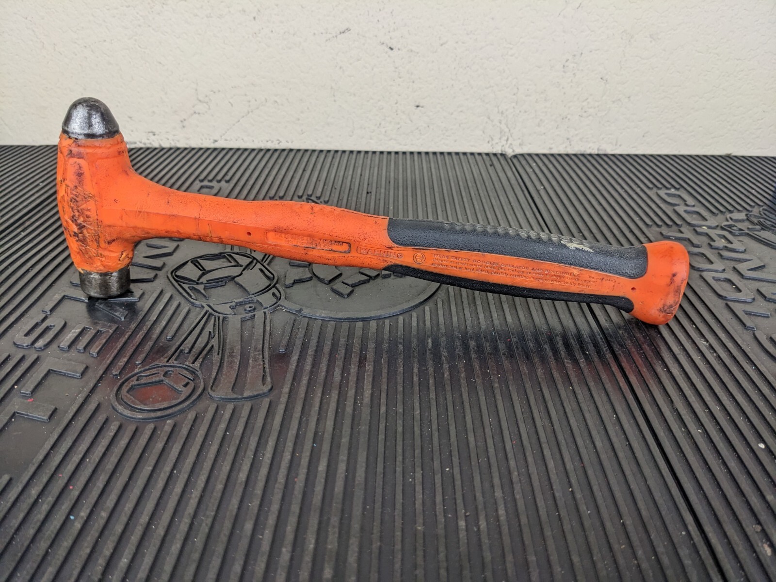 #bf044 Snap-on Tools USA ORANGE 8oz / 225g Soft Grip Dead Blow Hammer HBBD8O