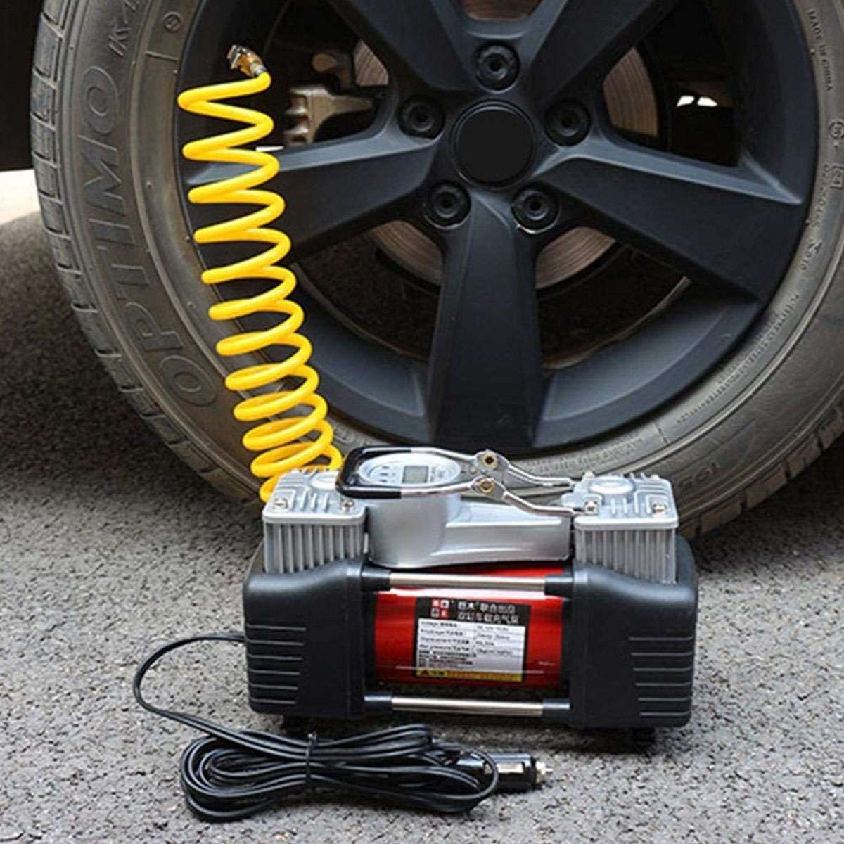 8MM Car Tyre Wheel Tire Air Chuck Inflator Pump Valve Clip Connector Adapter