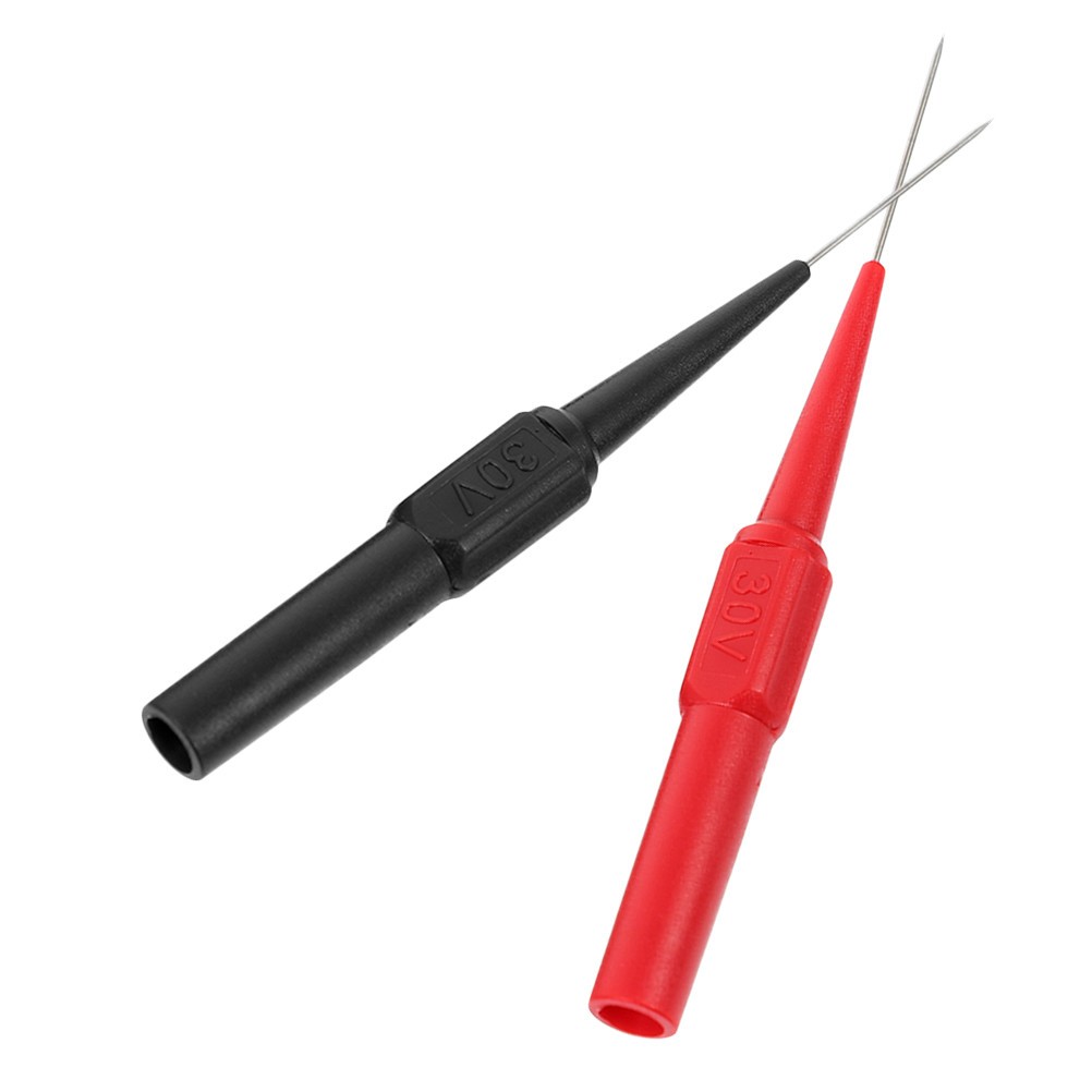2 Pcs Magnetic Test Probe Multimeter Pins Car Circuit Tester Back