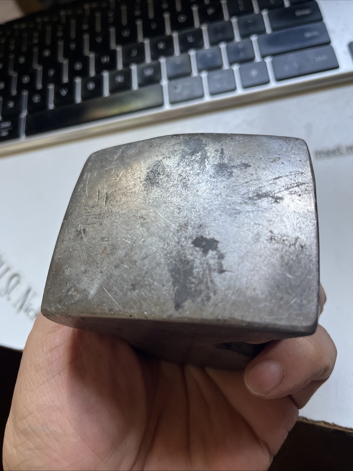 Vintage Auto – Body Shop Dolly/ Hand Anvil . No Markings. 2 lb 15.5oz