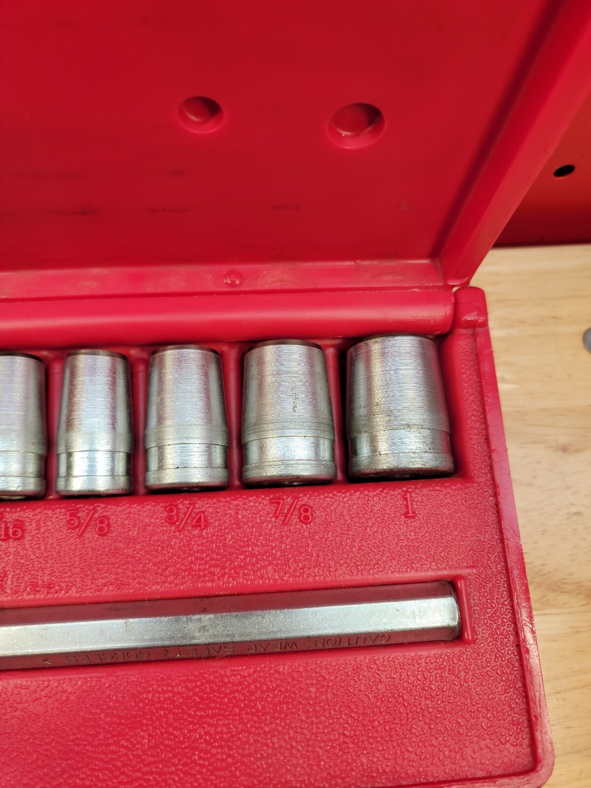 Blue-Point Tools PGH8A 11-Piece Gasket Punch Set With Case NICE USA