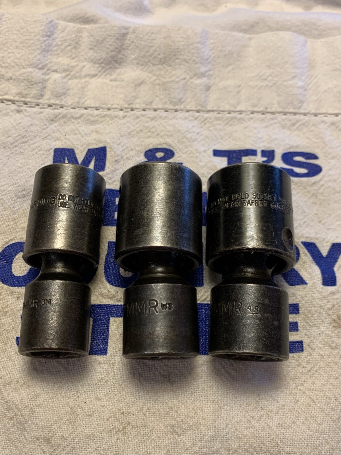 Mac Tools USA 1/2″ Drive 3pc 6pt Swivel Impact Socket Set 15mm, 17mm, 18mm VUP6