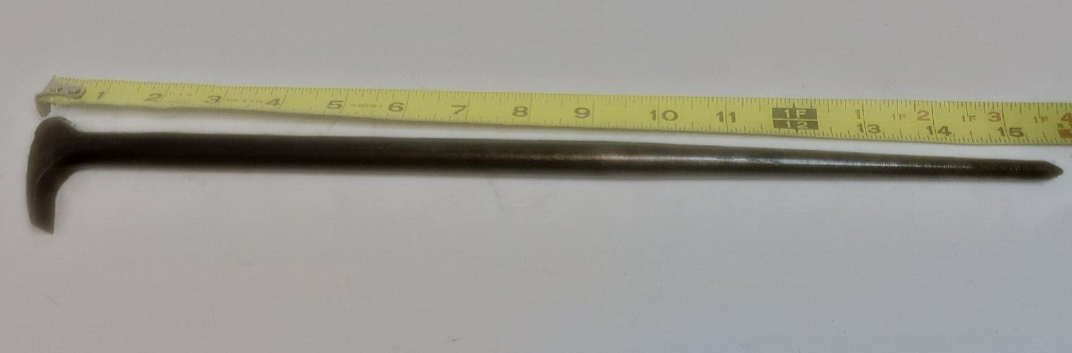 NICE SNAP ON TOOLS 1650 LADY FOOT ROLLING HEAD PRY BAR 15.5″ LONG