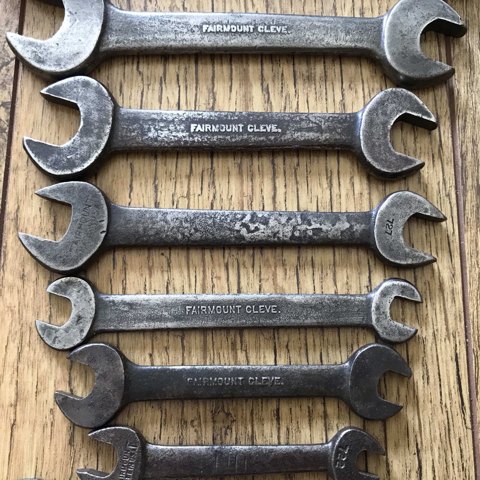 9 Vintage Fairmount USA 🇺🇸 Spanner’s AF Sizes.