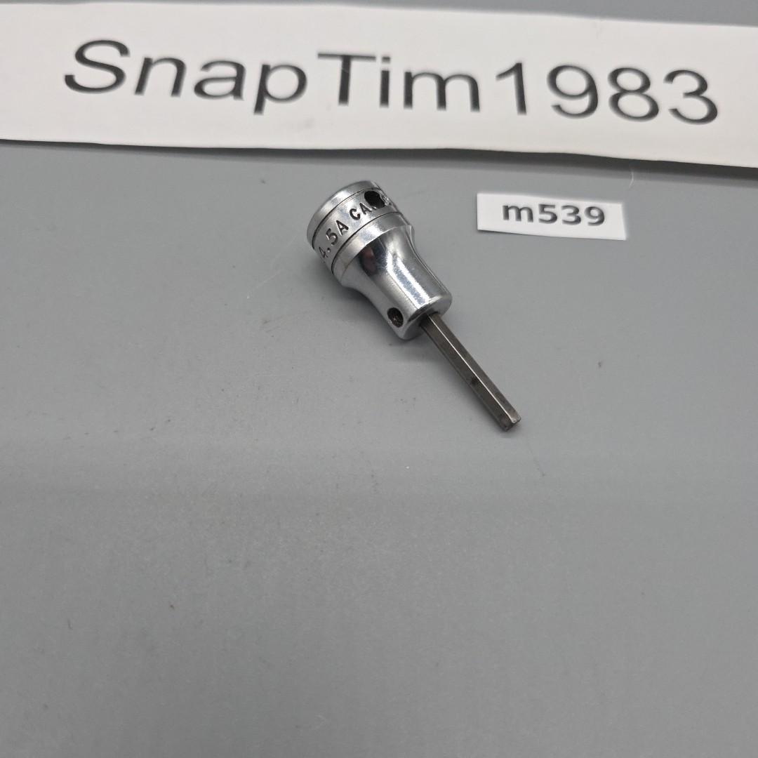 Snap-on Tools FA4.5A 3/8″ Drive 9/64″ Allen Hex Bit Socket Driver USA