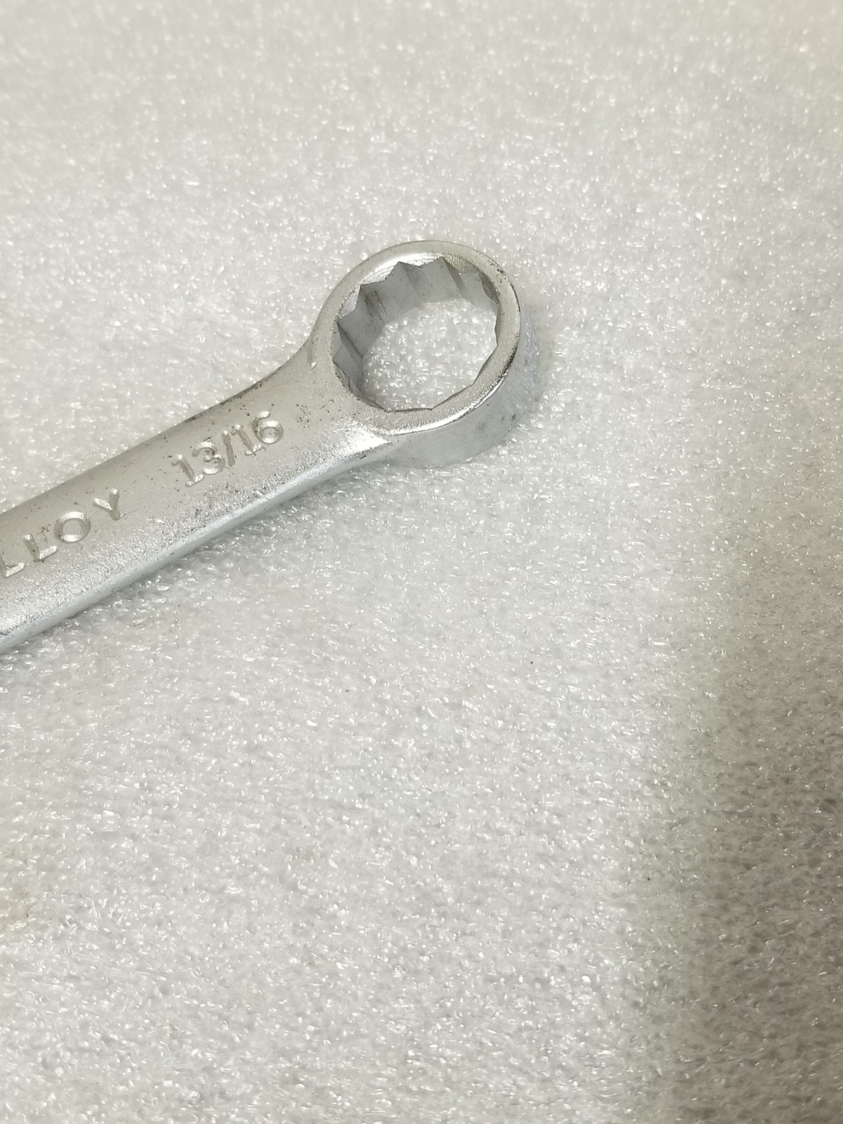 Easco 63-126 Combination Wrench Satin Chrome Finish 13/16″ Made in USA