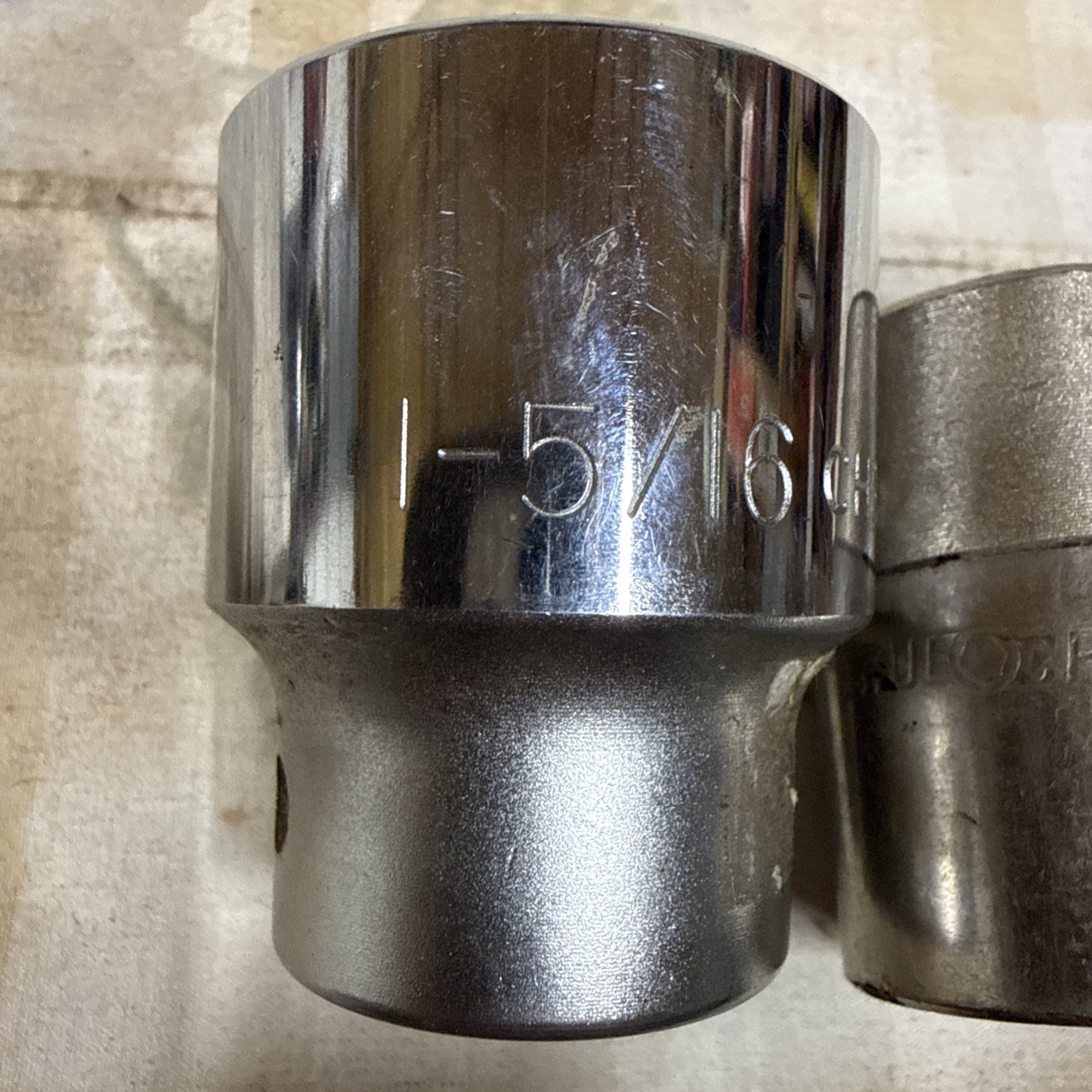 True craft, Chrome Vanadium 3/4”dr/ Allen 1/2” Drive Sockets. 5 Exc. Sockets