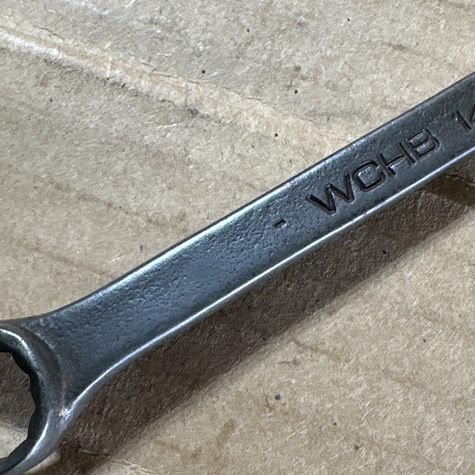 MATCO USA WCHB 142, SAE 7/16” Combination Wrench 12 Pt. Industrial Black Finish