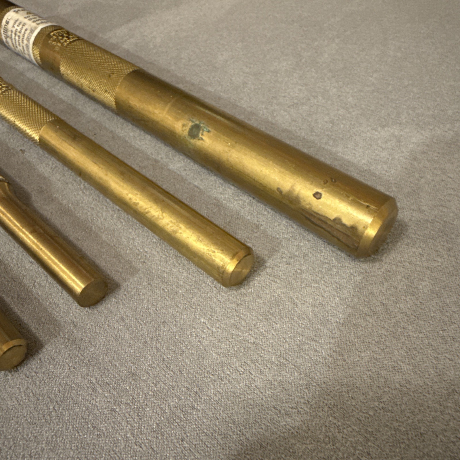 Matco Tools 6 Piece Brass Drift Punch Set