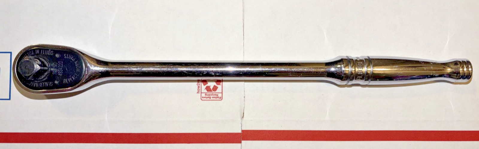 Snap-on FL830 3/8” Drive Long Handle Ratchet – USA