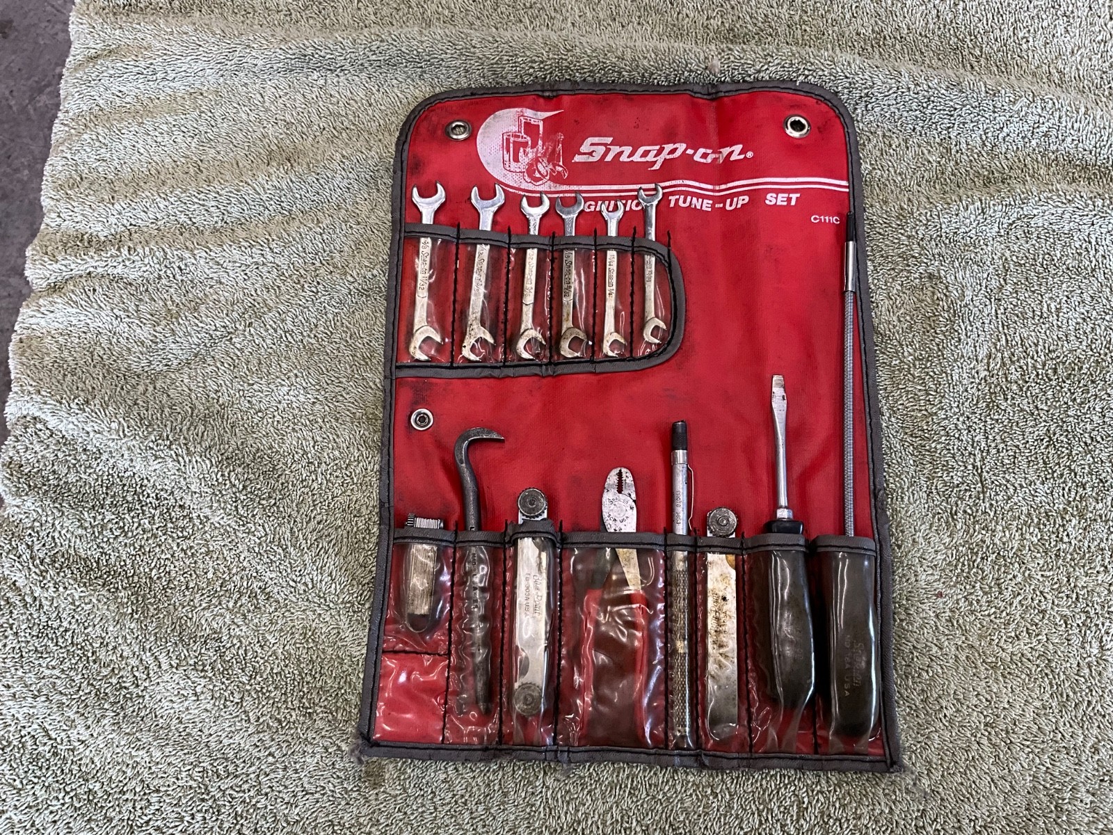 Snap On 2011C-IT-K IGNITION TUNE UP SET + KIT BAG C-111C