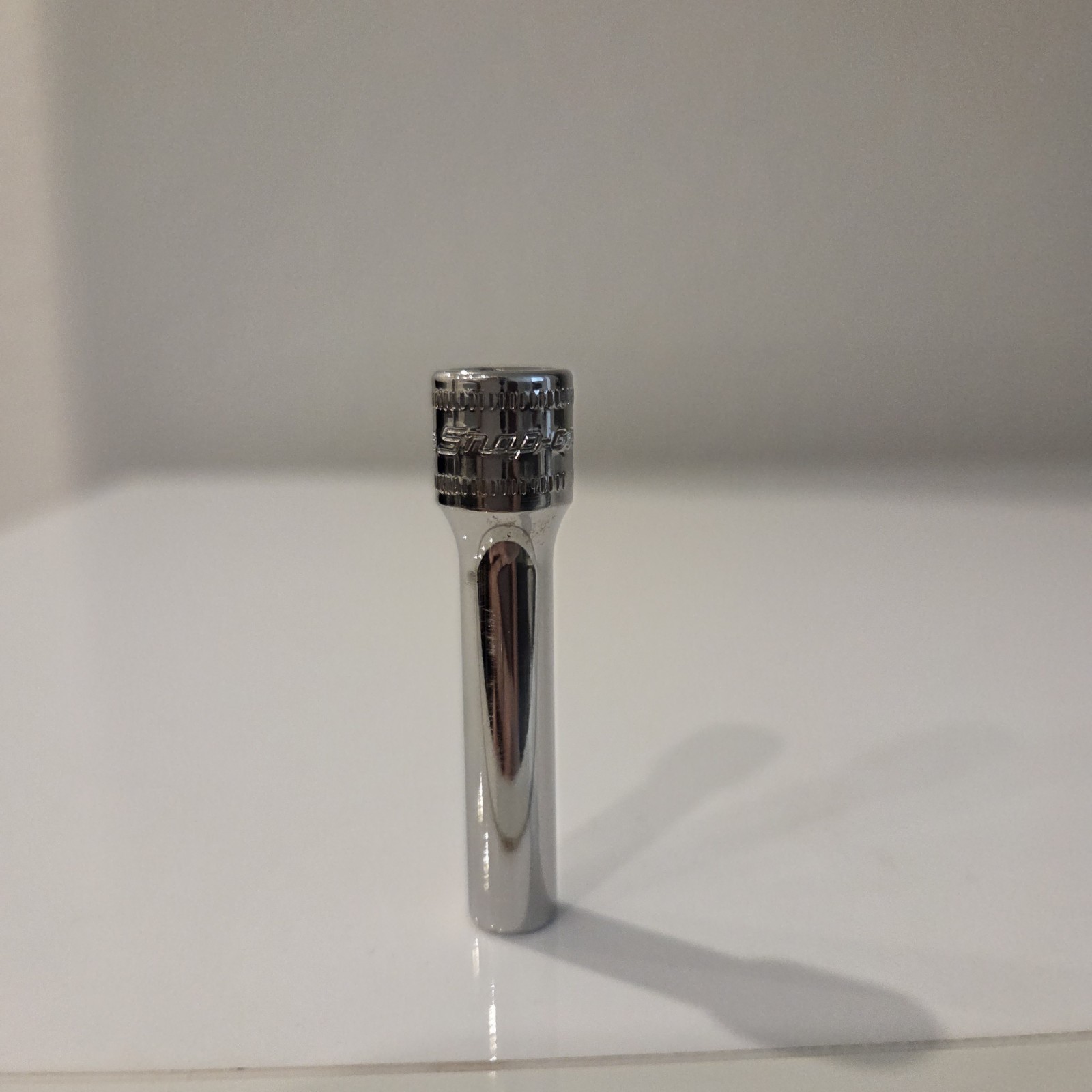Snap-On Tools USA NEW 1/4″ Drive 6pt 5.5mm Metric Deep Chrome Socket STMM5.5
