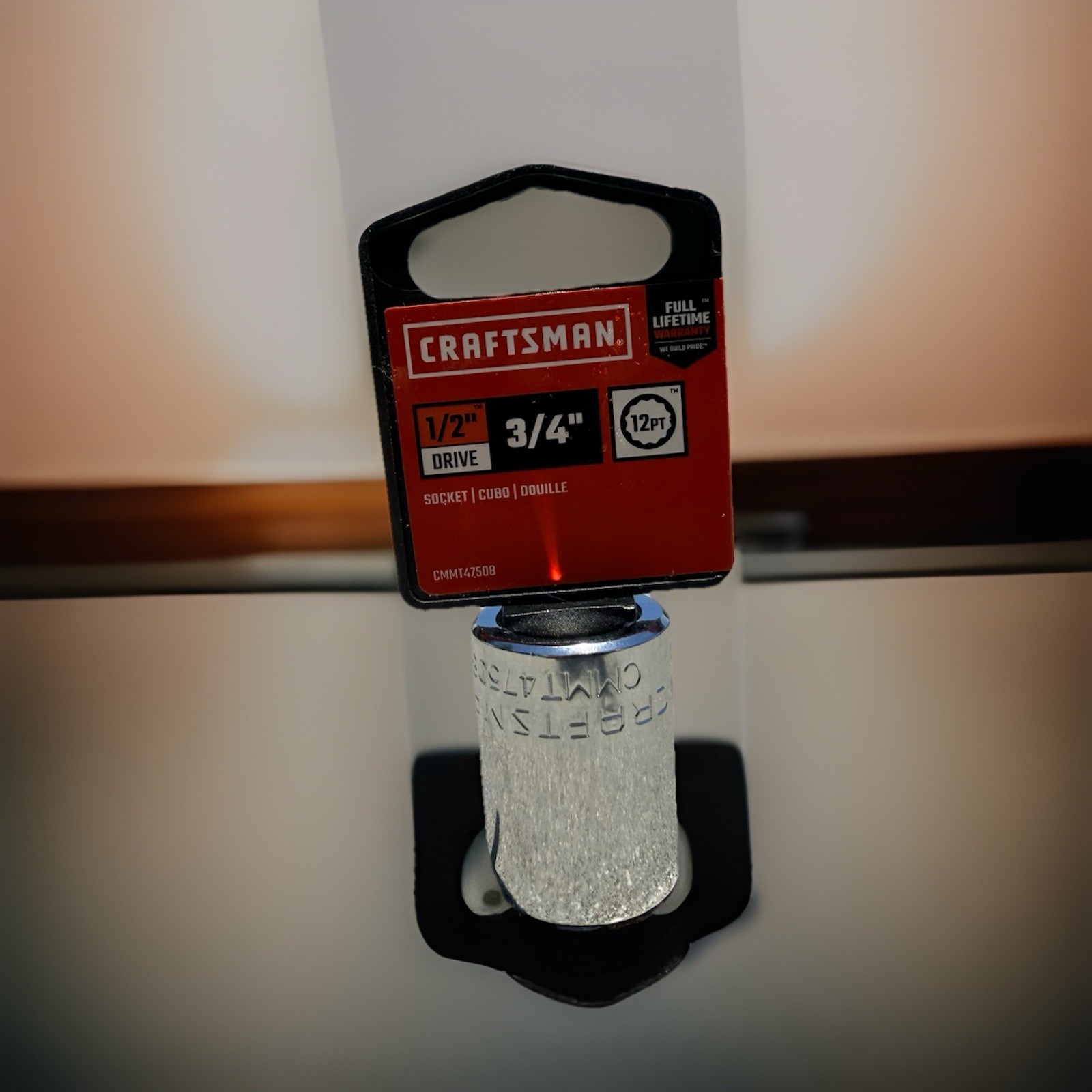 New Craftsman 3/4″x 1/2″ Drive Socket CMMT47508 – 12 Point Lifetime Warranty