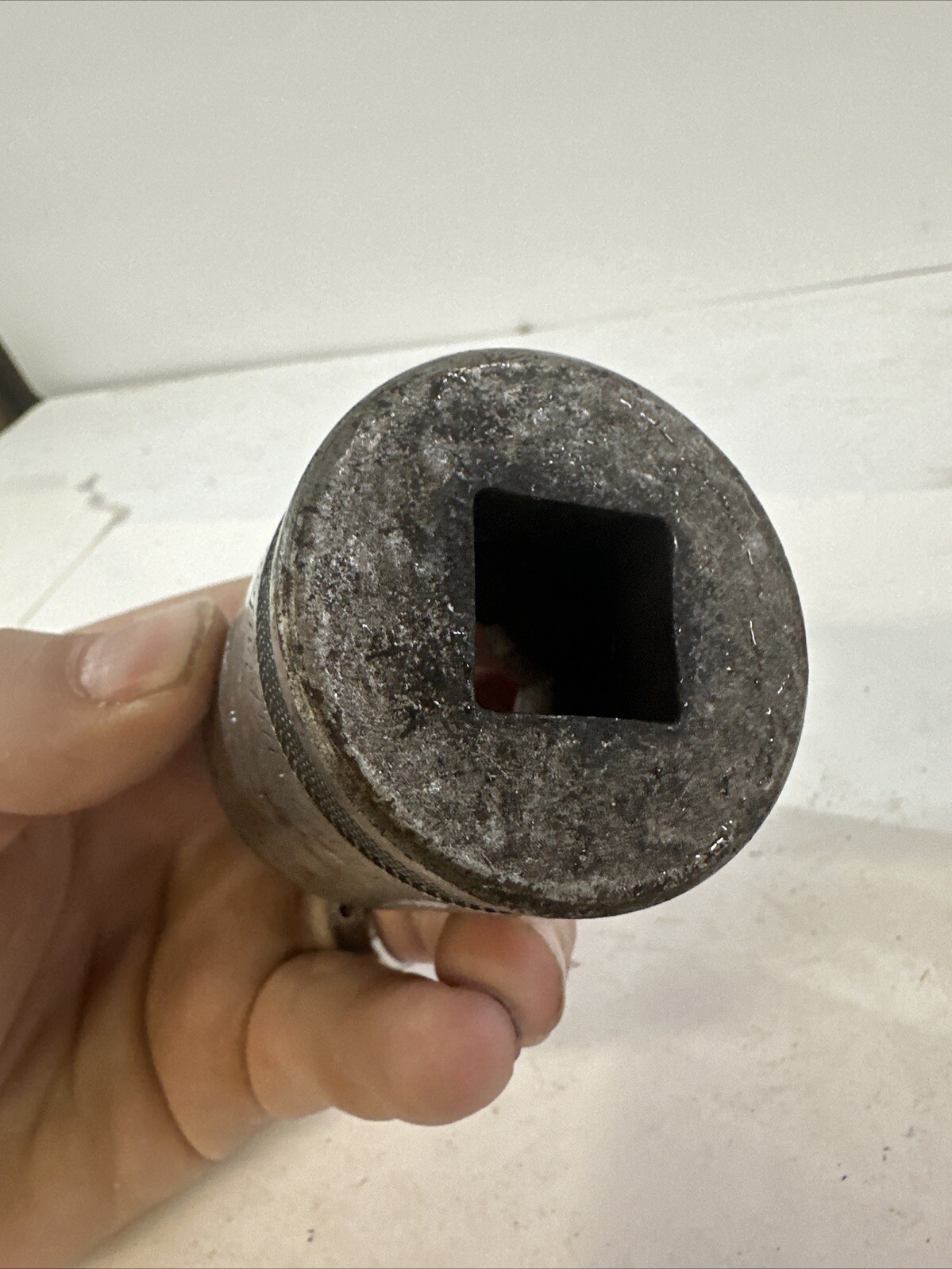 Vintage New Britain 1-1/2″ AF 3/4″ Dr Socket Heavy Duty 12pt Hub Nut Sct