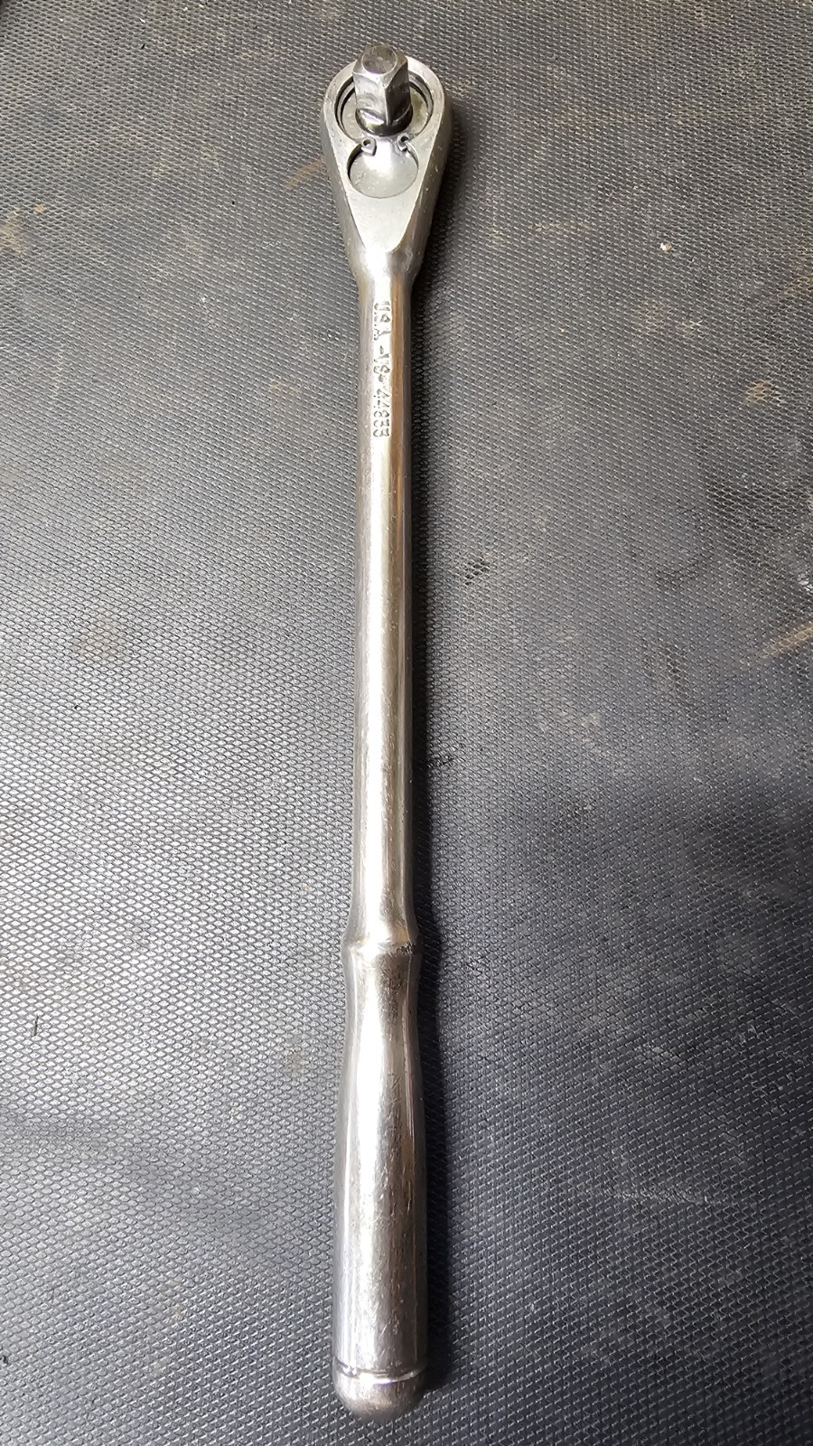 Vintage Craftsman Polished VS 44833 3/8″ Drive Long-Handled Teardrop Ratchet