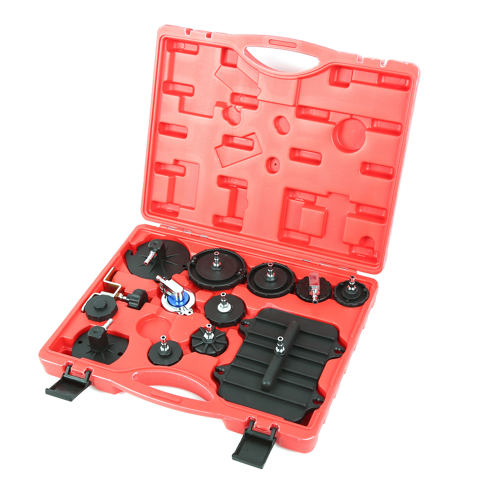 12pcs Brake Bleeder Adapter Kit for Master Cylinder Fluid Extractor Flush Change