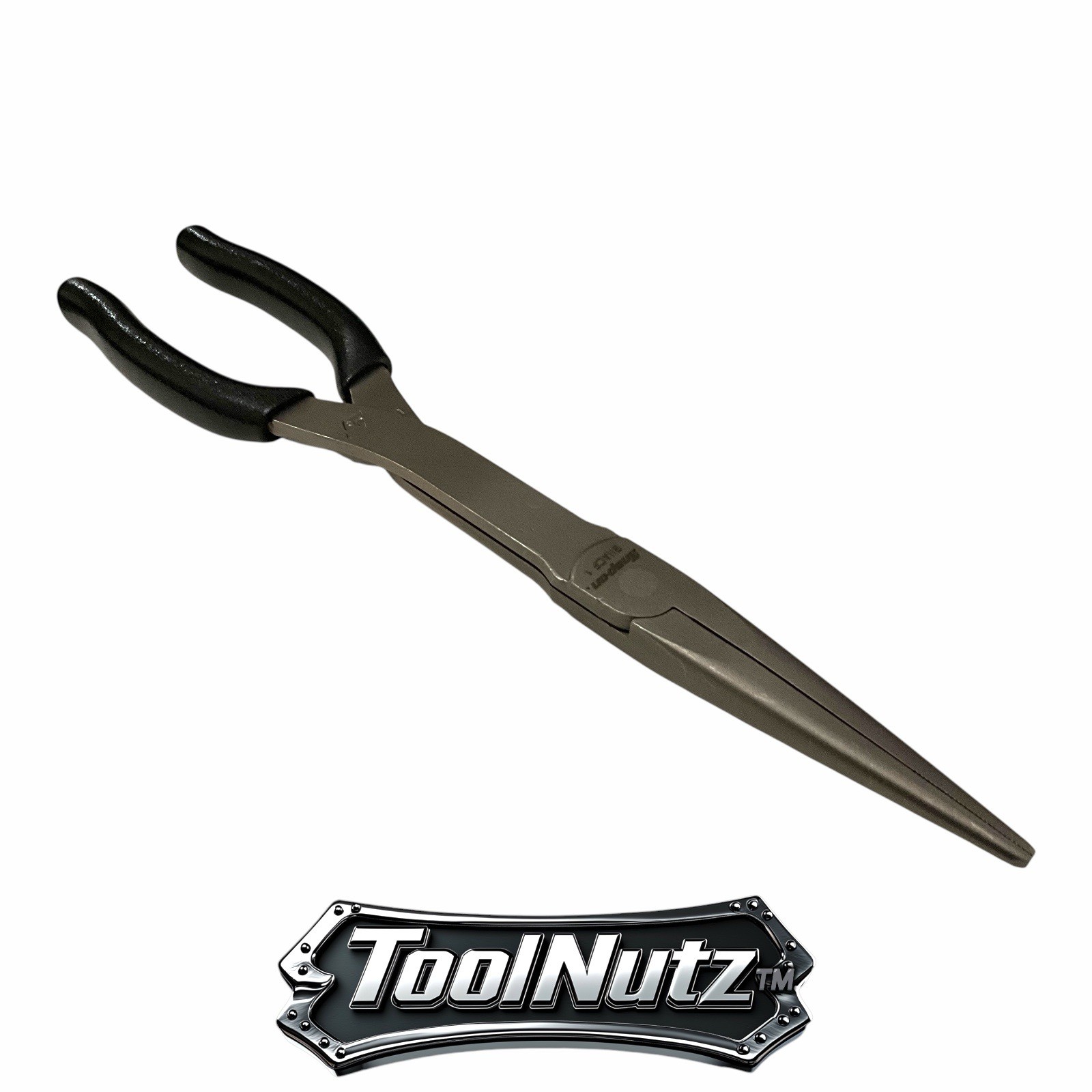 Snap-on Tools NEW 911ACFBK 11″in. BLACK Soft Grip Rounded Jaw Needle Nose Pliers