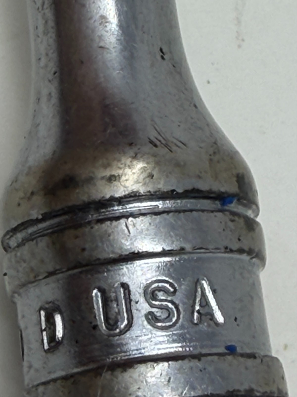 Snap On Vintage Ratchet 3/8″ Drive 7.5″ Long F-710-D Made In USA Snap-On F710