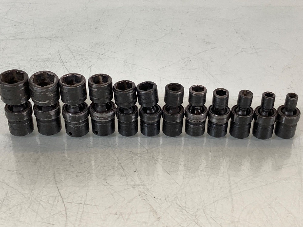 Snap On IPTMM 1/4″ Drive 6-Point Metric Flank Drive Shallow Swivel Impact Socket