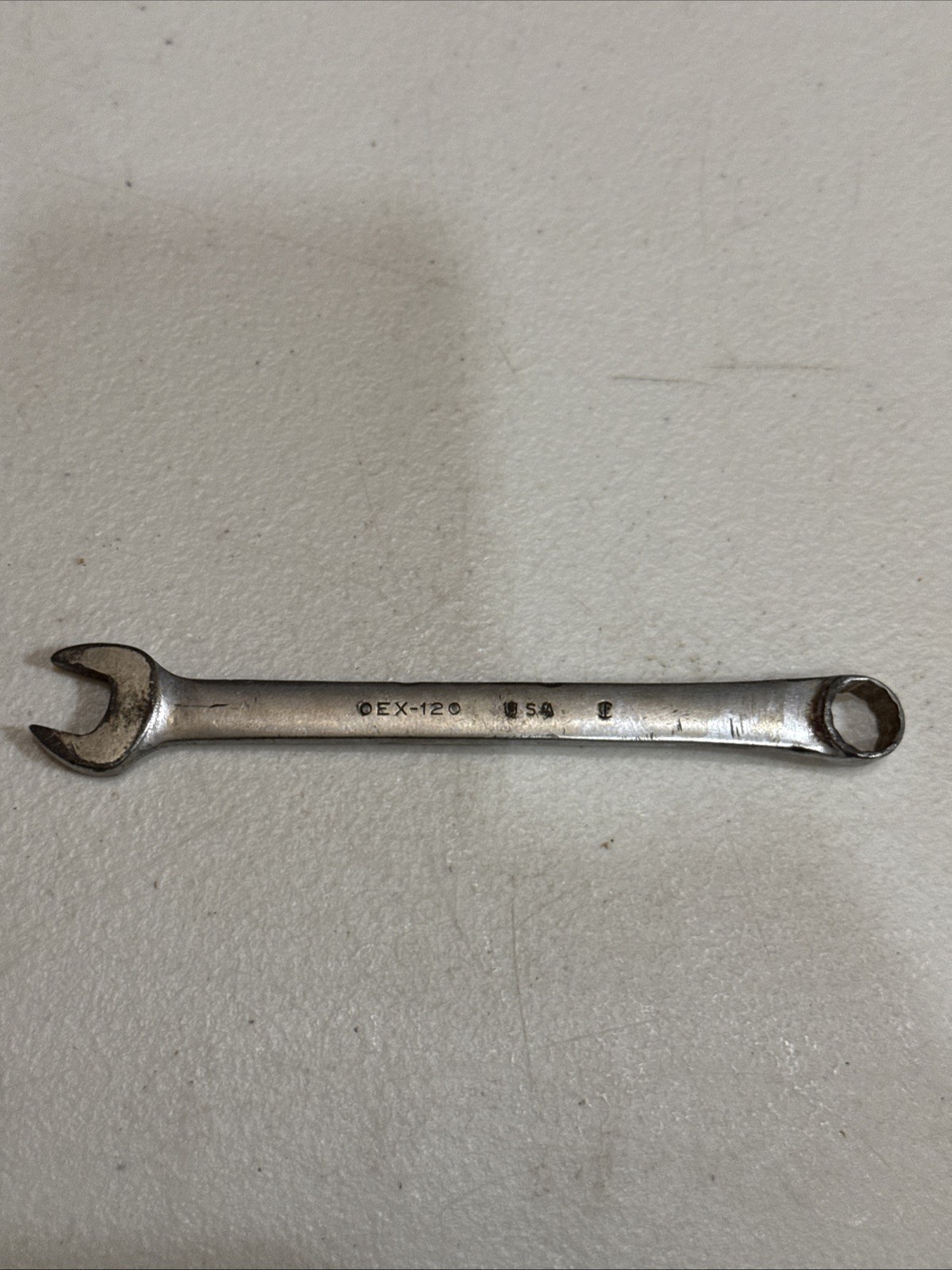 Snap-on Tools SAE 3/8” Combination Wrench 12 Point OEX120 USA