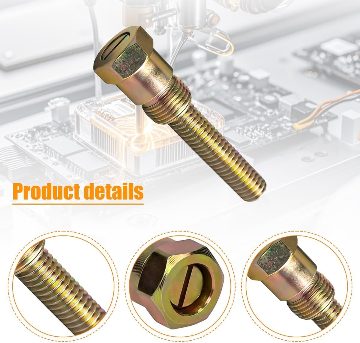 66792 Car Top Dead Center Locater, Vehicle Screw Piston Stop Tool for 14mm…