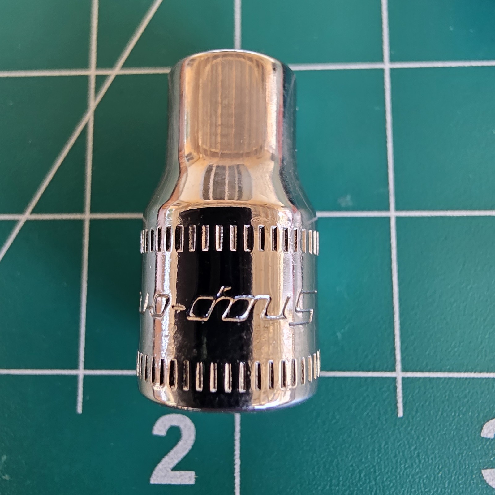 Snap-on Tools Socket 1/4″ Drive 6mm Metric Shallow 6 Point Chrome TMM6 USA