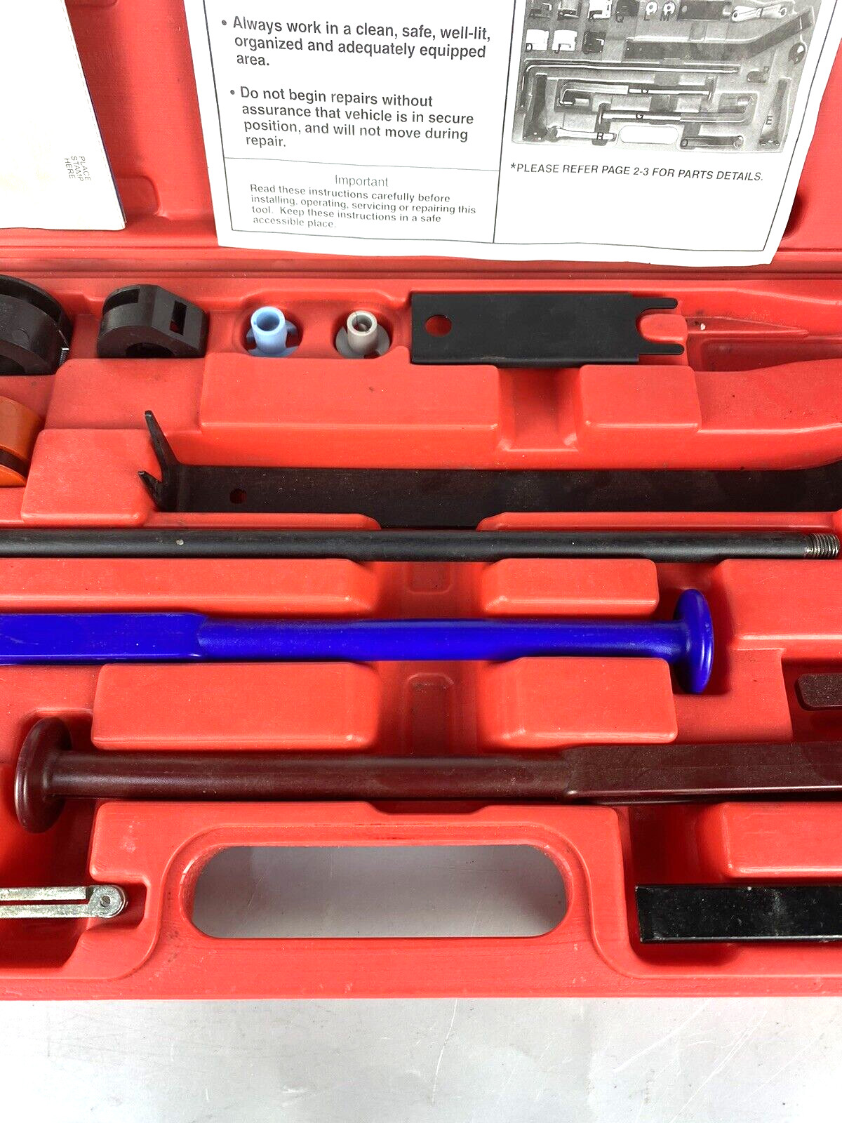 Astro Pneumatic 7861 Full-Coverage Disconnect Tool Set – Missing 7861-07 in Case