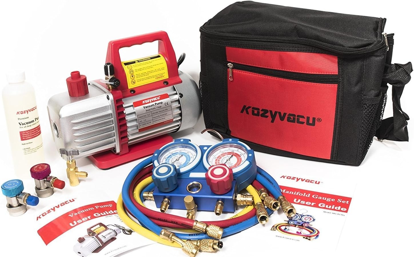 Long-Lasting Auto AC Repair Kit with Complete Accessories