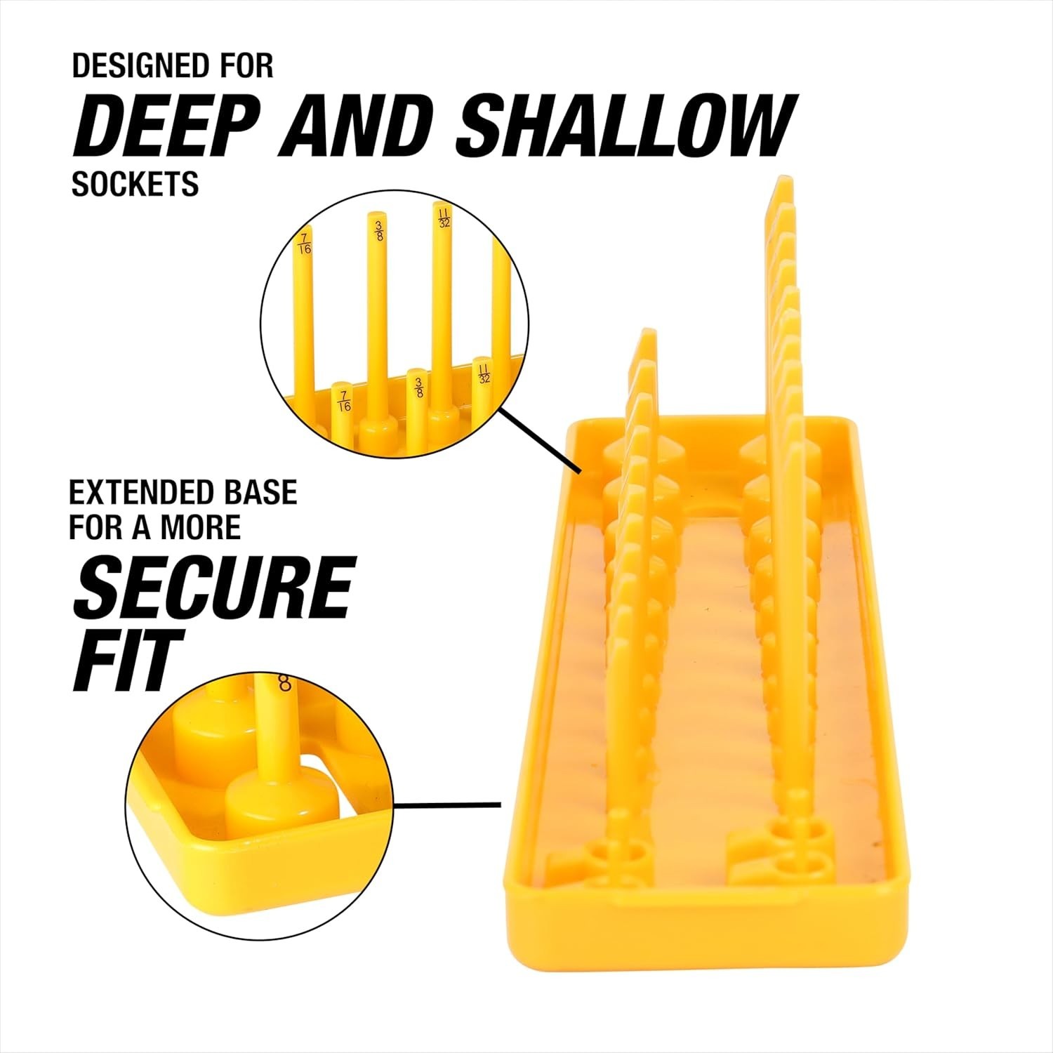 Socket Organizer Tray Set – SAE and Metric