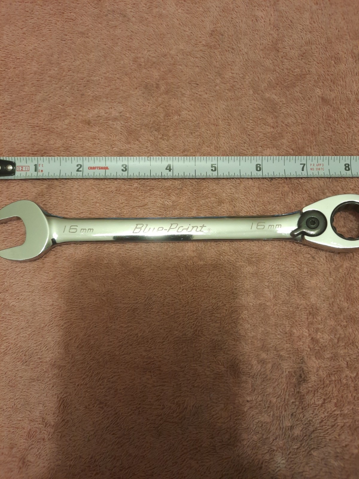 Blue Point By Snap On Tools 16 Mm Combination Ratchet Wrench Reversible