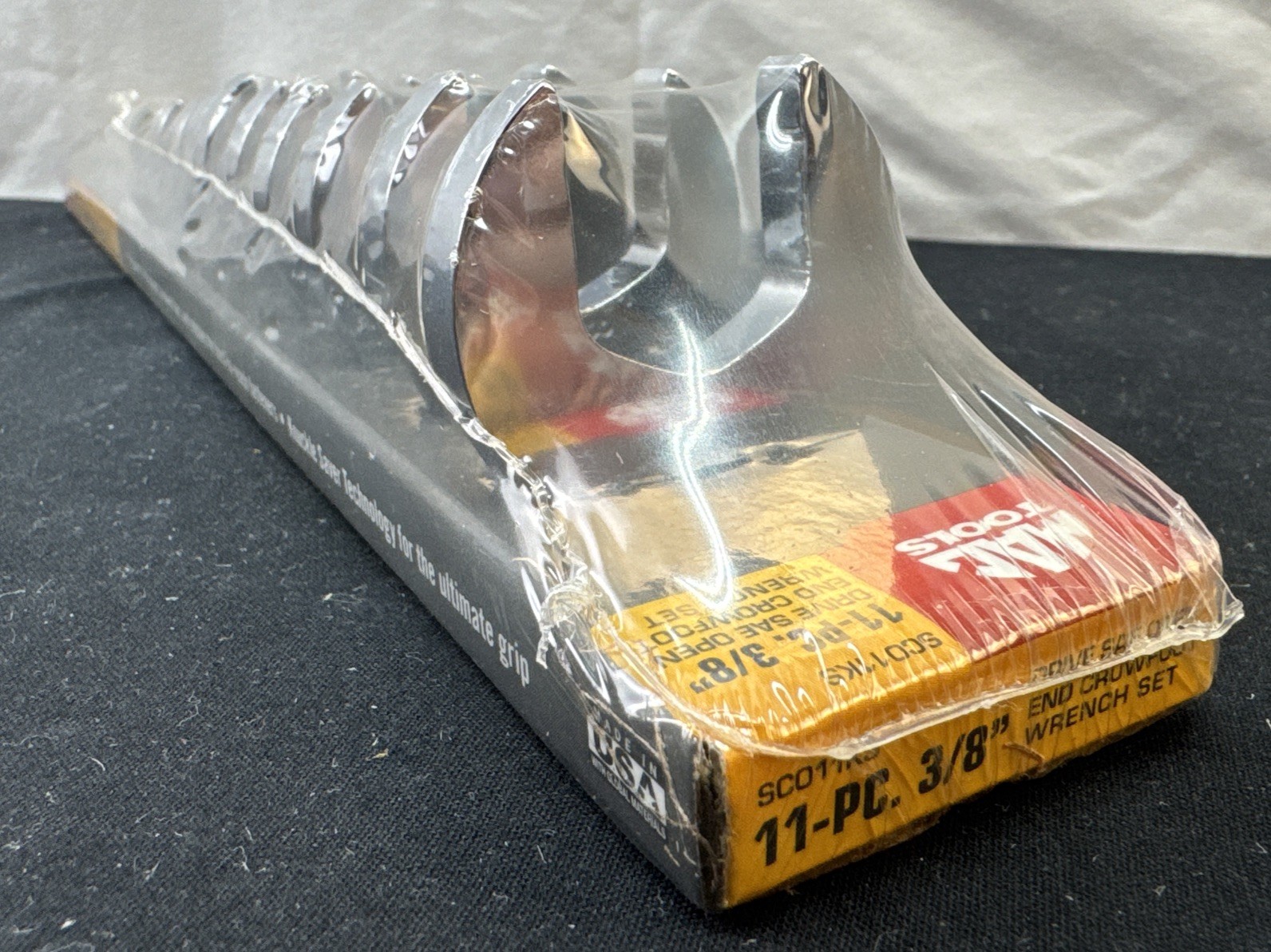 Mac Tools 11-pc SCO11KS Saw 3/8”-1” Crows Foot Open End Wrench Set USA Brand New