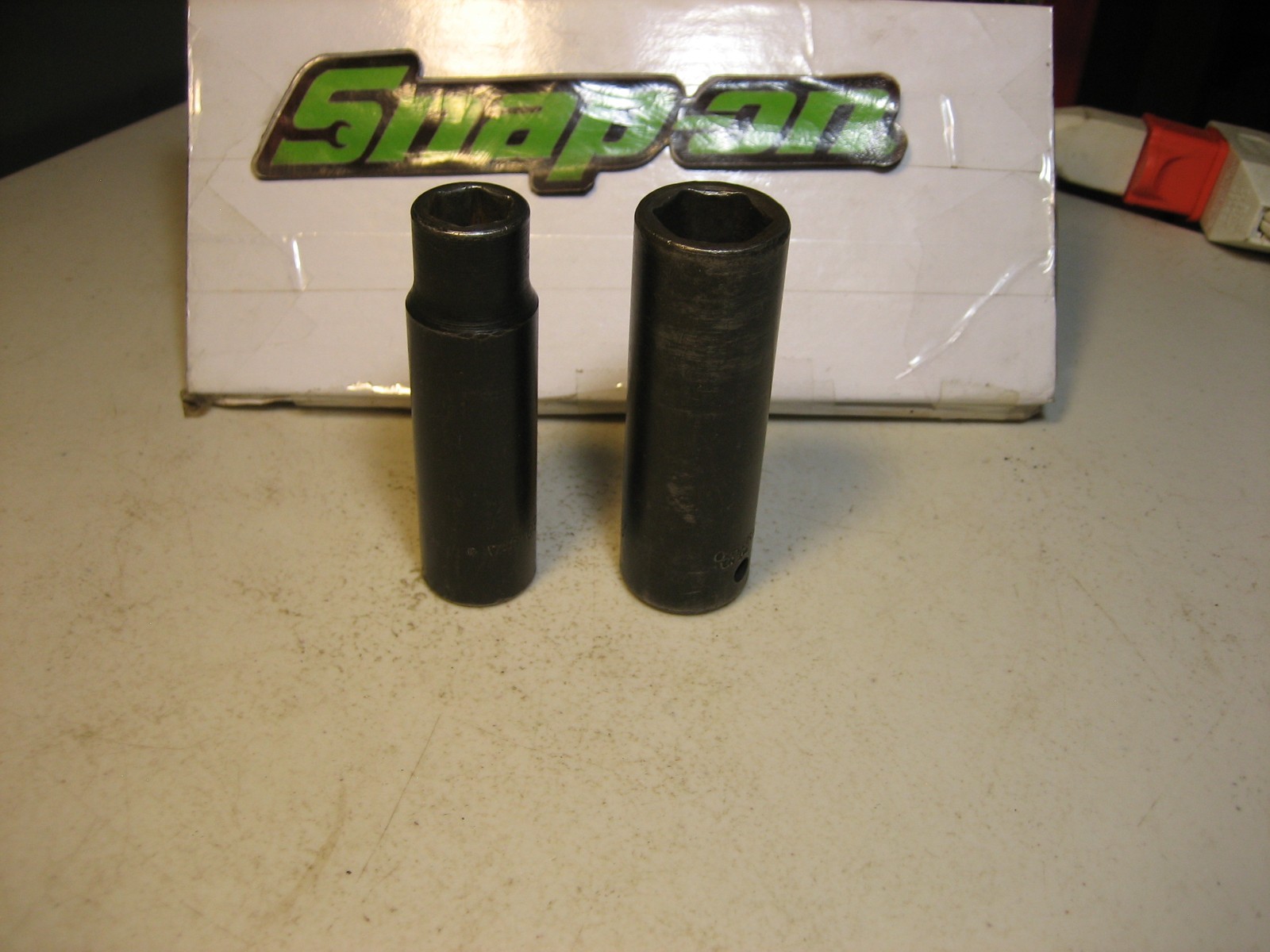 Snap-On USA 1/2″Drive (1/2″ & 11/16”) Lot Of 2 DEEP Impact Sockets