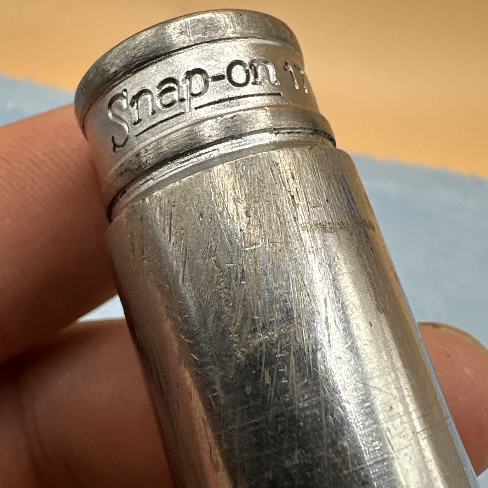 Snap on Tools SFSM17 17mm Metric Flank Drive Deep Socket 3/8″ Drive 6 Point USA