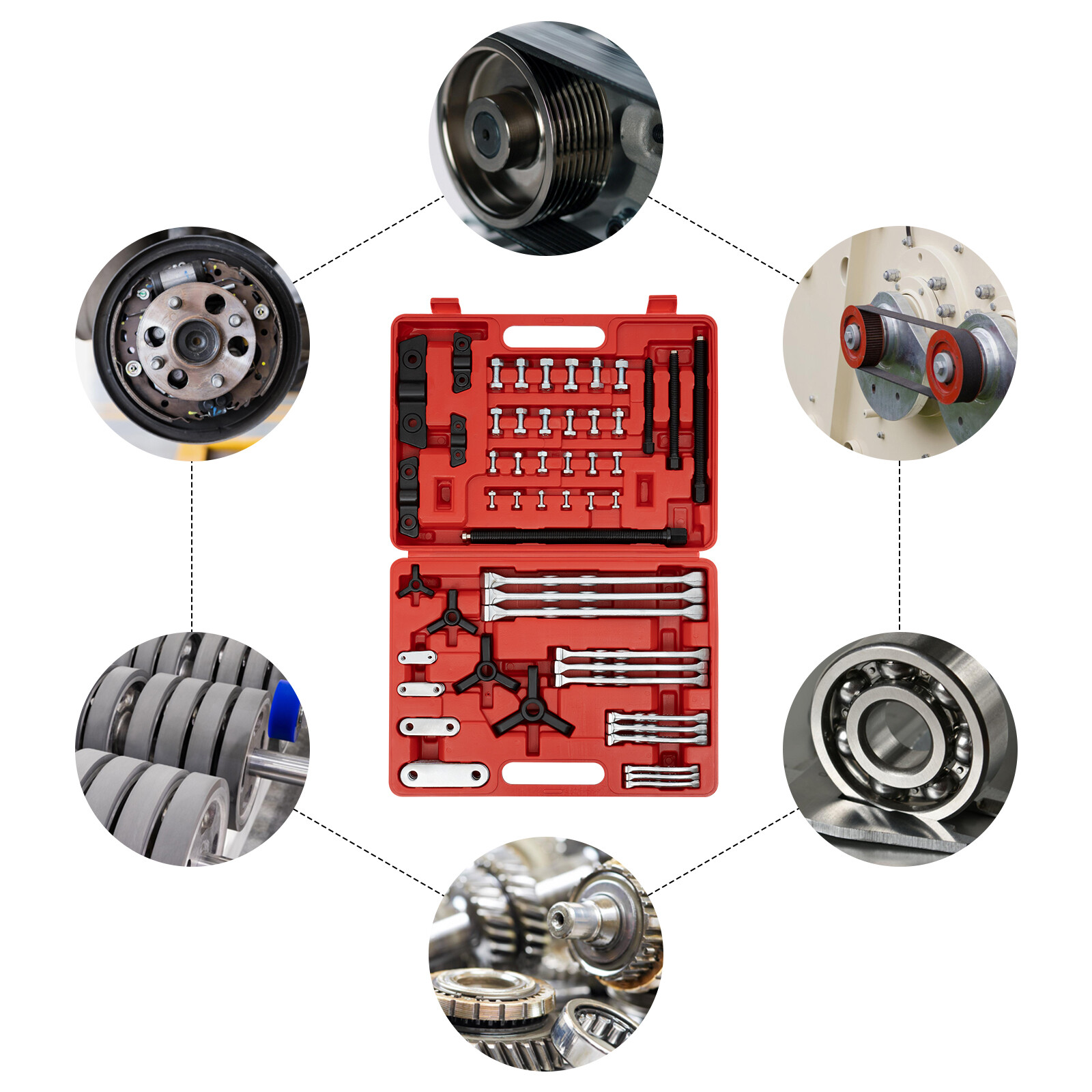Removal Gear Hub Pulley Puller Bearing Separator Bearing Puller Pulley Ball Race