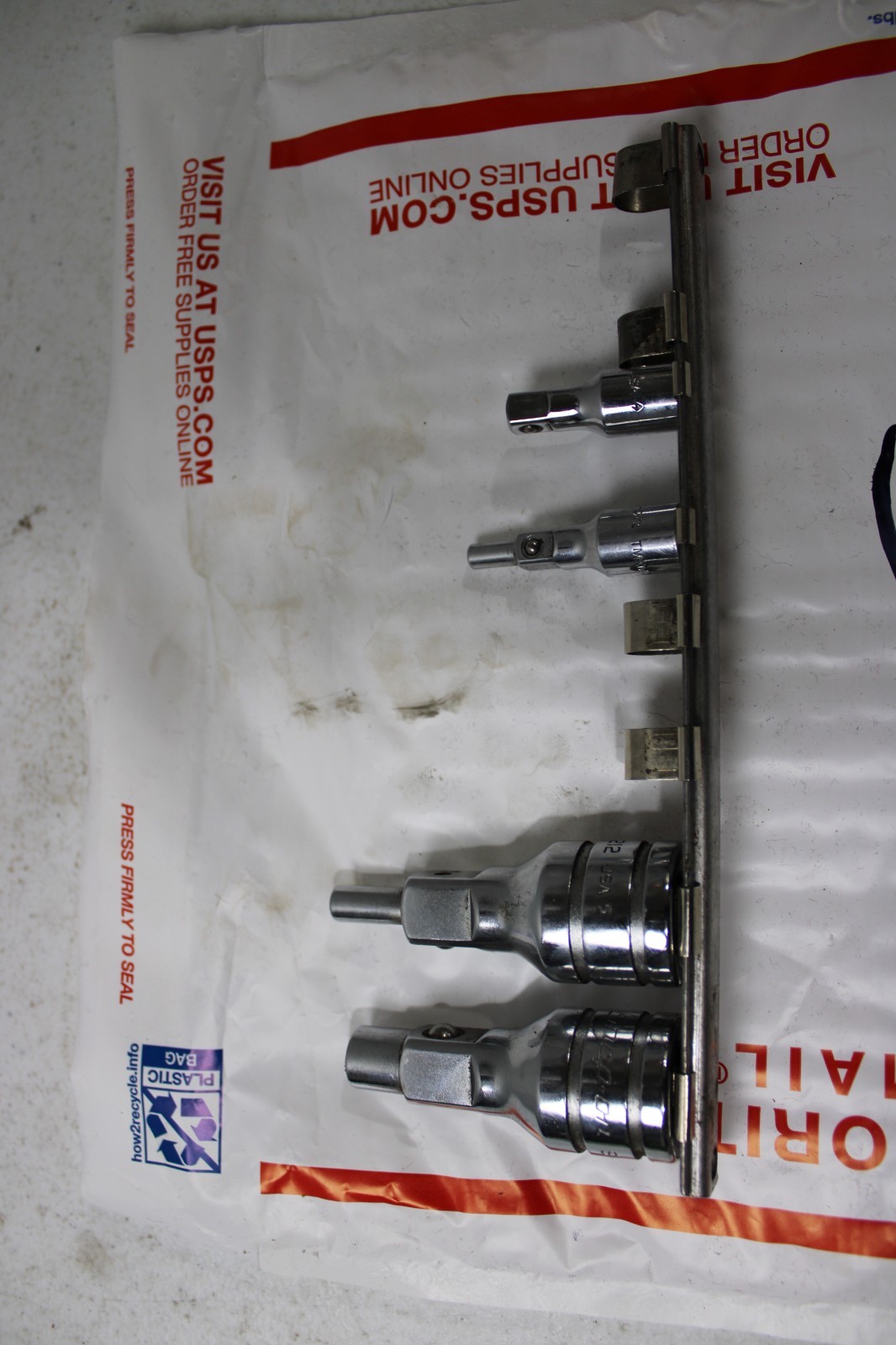 Snap on 4 Piece Magnetic Adapter Extension Set SXM FXM TMXM 1/2″ 3/8″ 1/4″