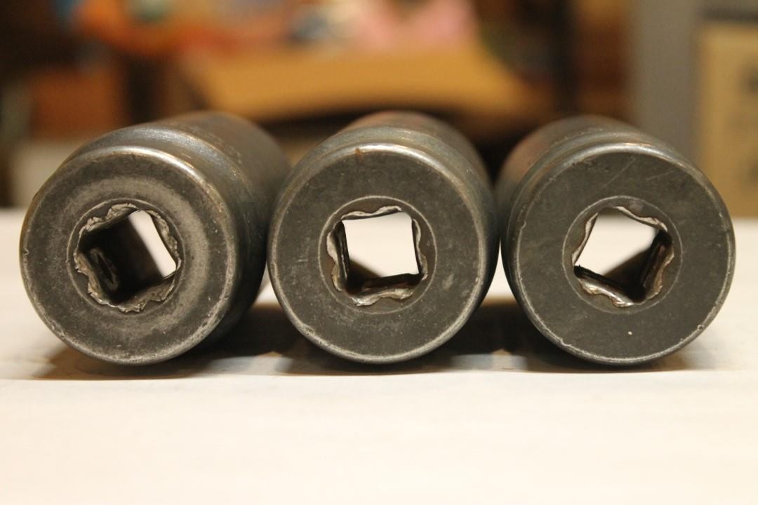 Lot of 6 MATCO Tools DTL4903* 1/2″ Drive 6 Pt. Deep Sockets Metric ^