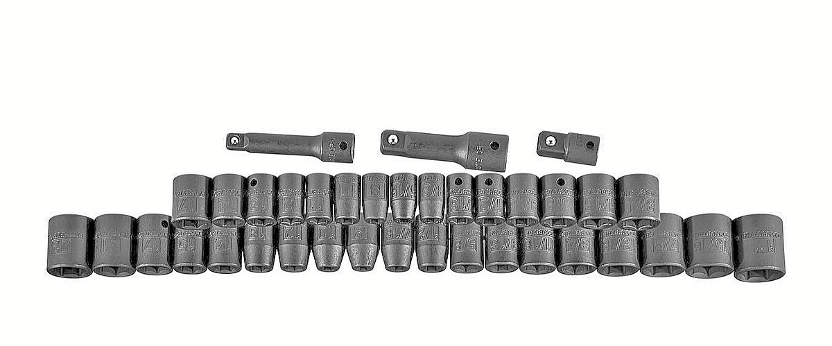 🚨»Great Value!» 1/2 in. Dr. SAE/Metric Impact Sockets & Extension(1/2″ x 3″)