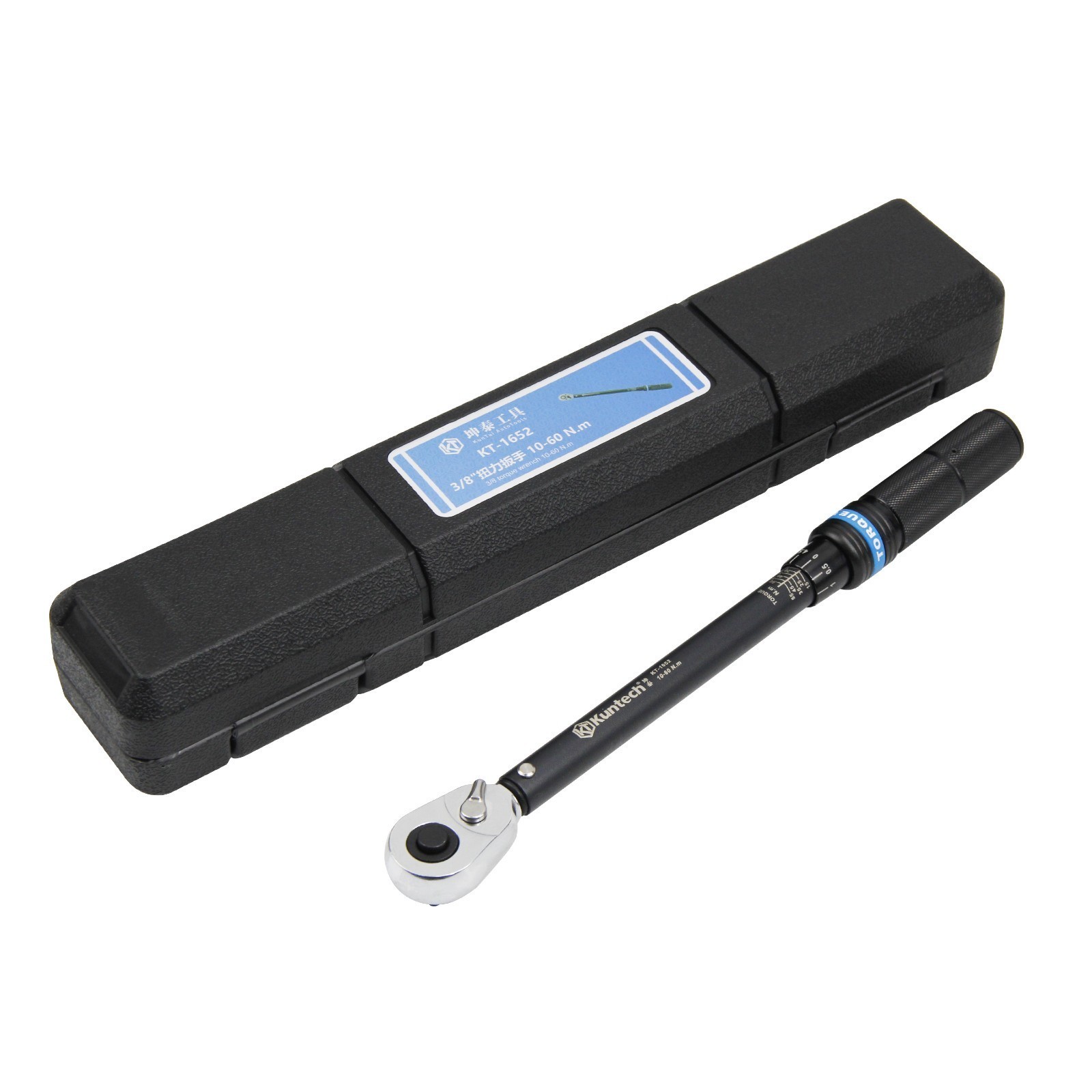 3/8-Inch Drive Click Torque Wrench,10-60Nm 7.4-44.3 FT.LB,Auto Repair Tools