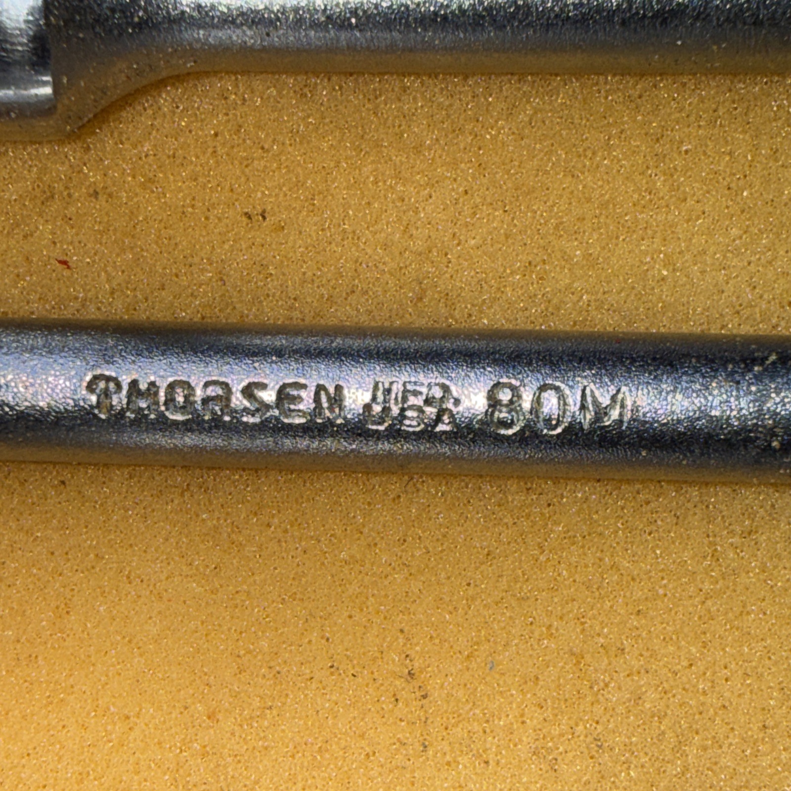 Vintage Thorsen #77 J – 3/8″ Drive Socket Ratchet Wrench Set – USA 17 Pcs + Case