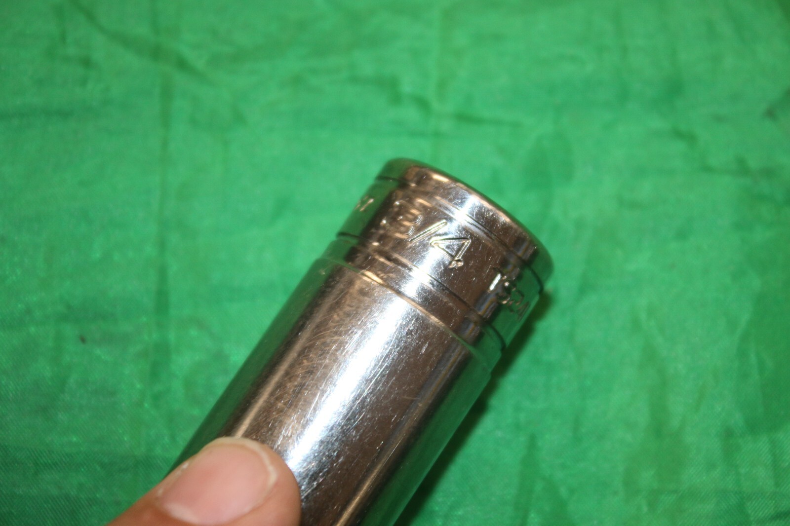 Lot of 5 Snap On Tools Deep 6 Point SAE Deep Sockets 1/2in