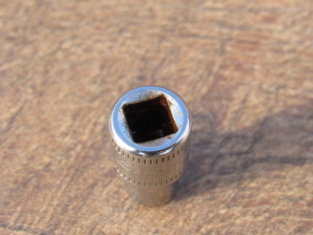 SNAP ON 6MM TMM6 1/4″ DRIVE METRIC 6 PT SHALLOW CHROME SOCKET 6 MM TMM ID MARK
