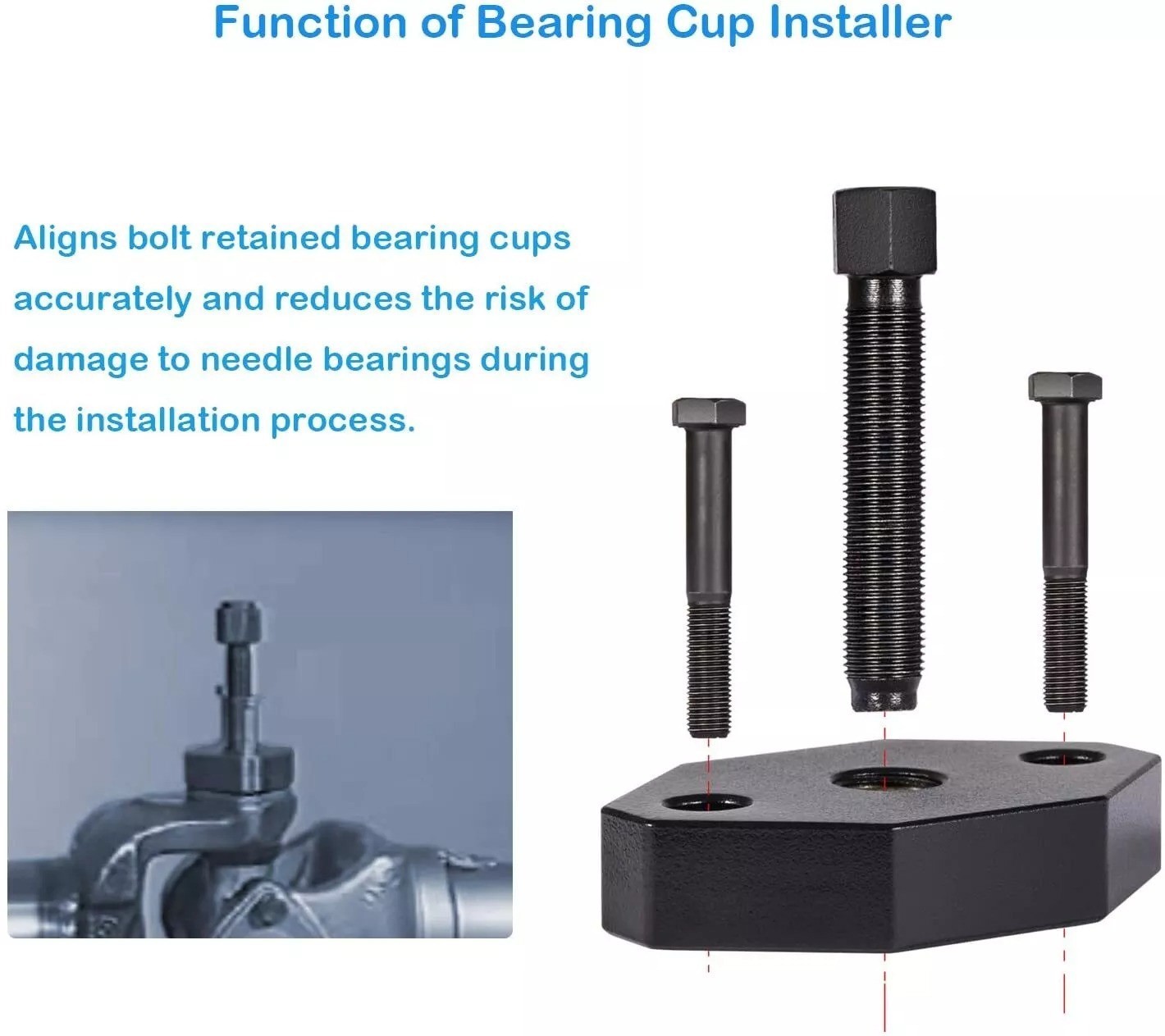 5192 Heavy Duty Bearing Cup Installer Tool for Truck Machine U-Joint 1610-1880