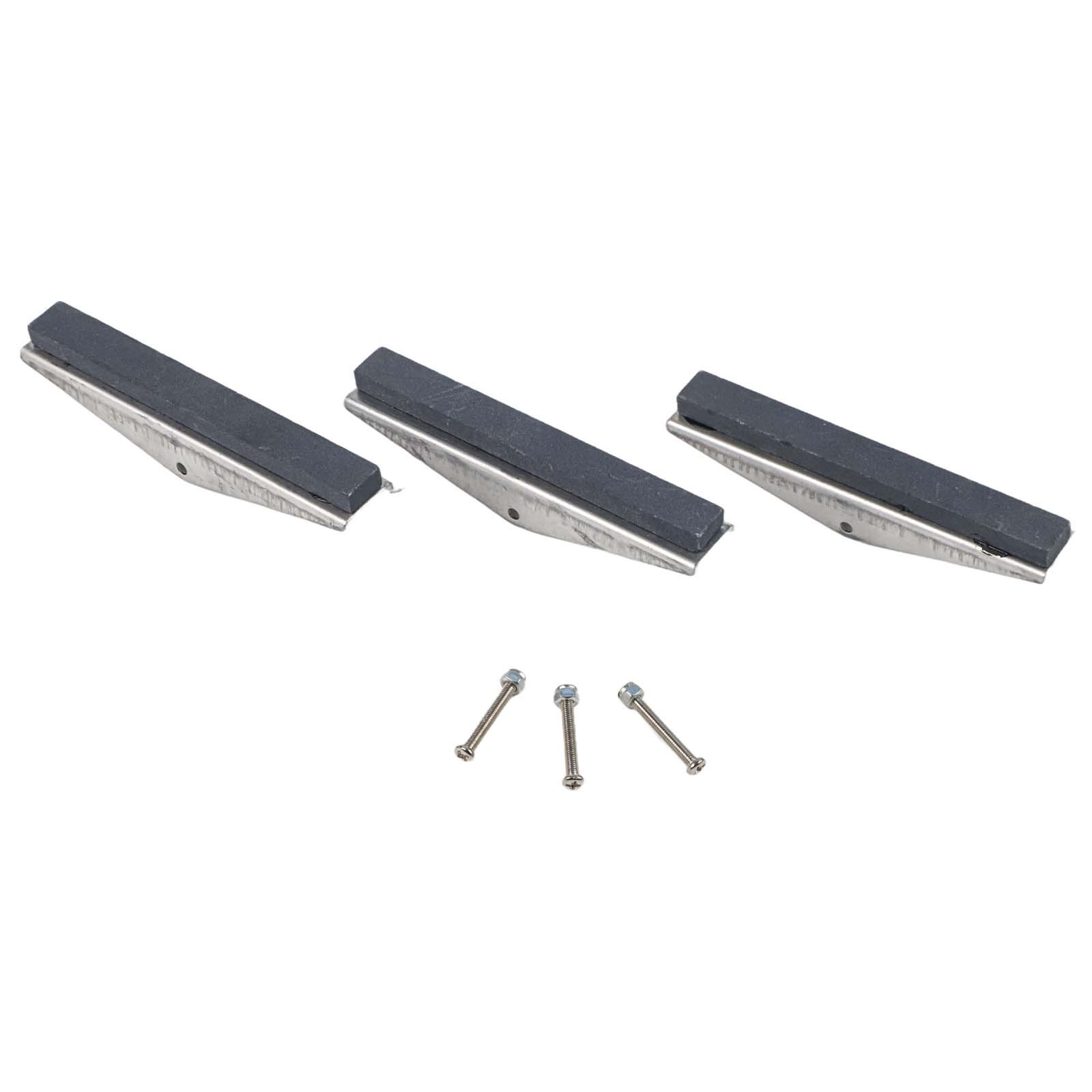 3 Pcs Cylinder Honing Stone Set for Engine Cylinder Grinding and Repair